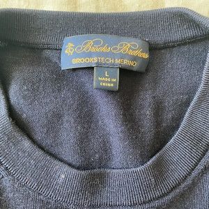 Navy Brooks Brothers sweater